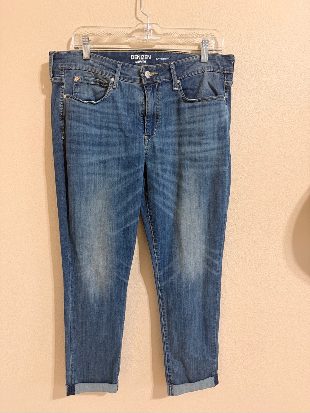 Denizen from Levi's Faded Blue Boyfriend Jeans
